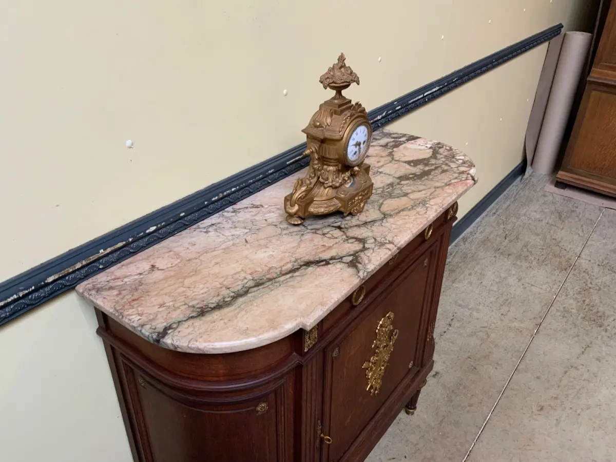 Antike Jugendstil Anrichte, Kommode mit Bronzeverzierungen - Lieferung möglich! 6