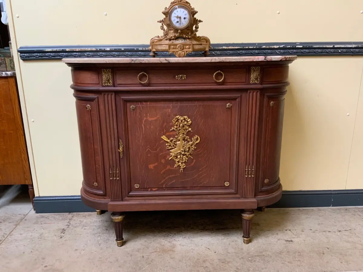 Antike Jugendstil Anrichte, Kommode mit Bronzeverzierungen - Lieferung möglich! 8