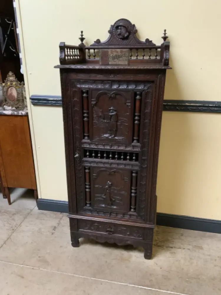 Antiker traumhafter bretonischer Geschirrschrank, Vertiko - Lieferung möglich! 13