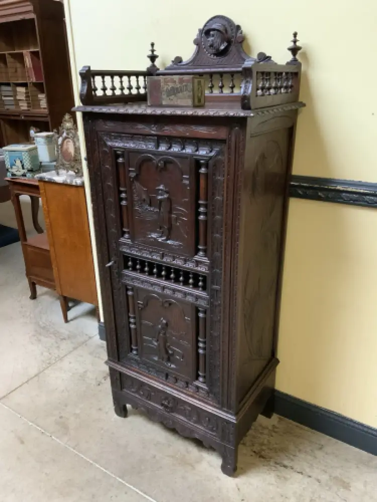 Antiker traumhafter bretonischer Geschirrschrank, Vertiko - Lieferung möglich! 3