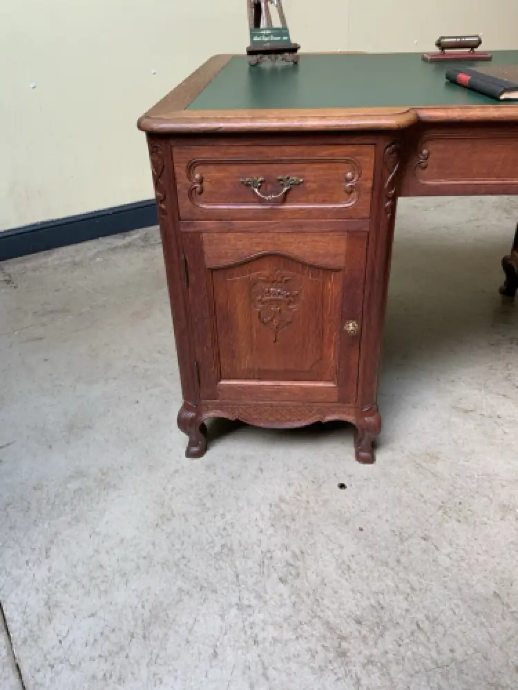 Antik - Doppelseitiger Schreibtisch - Jugendstil - Lieferung möglich! 5