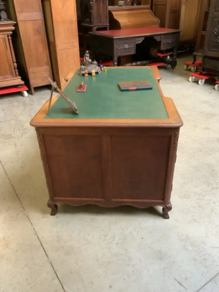 Antik - Doppelseitiger Schreibtisch - Jugendstil - Lieferung möglich! 8
