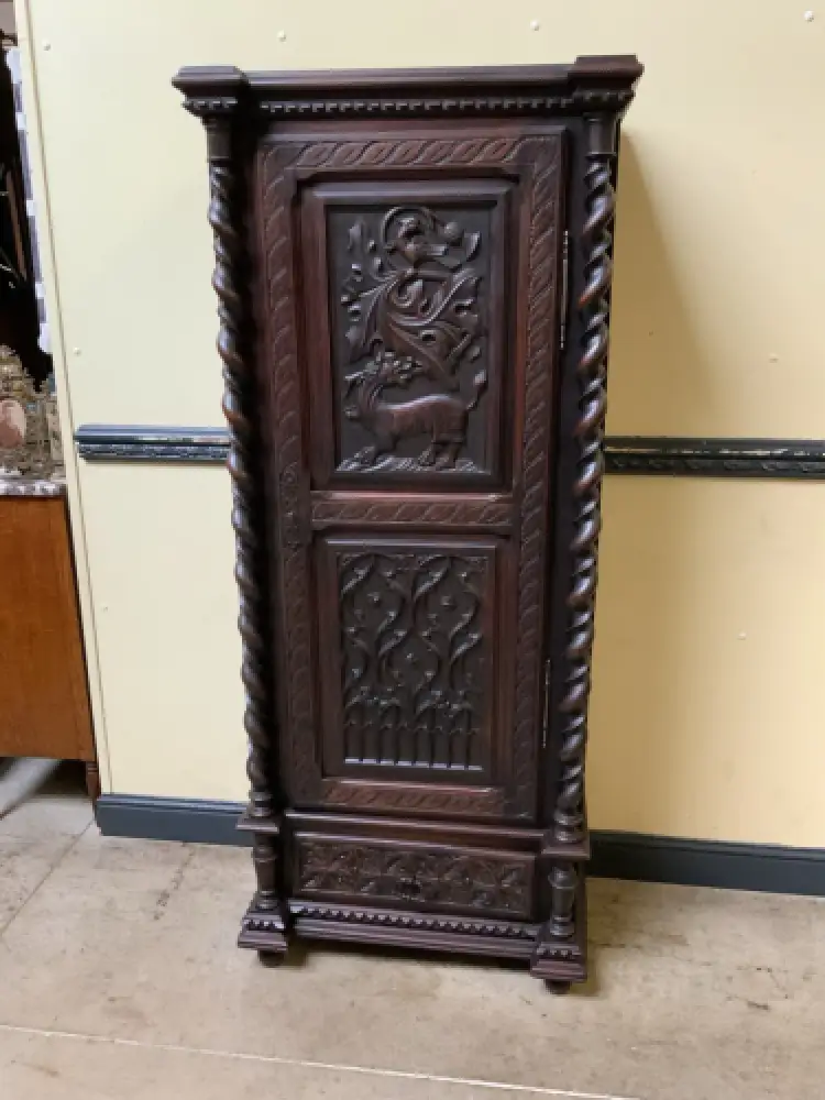 Antik - Vertiko, Anrichte, Geschirrschrank - Neogotik - Lieferung möglich! 1