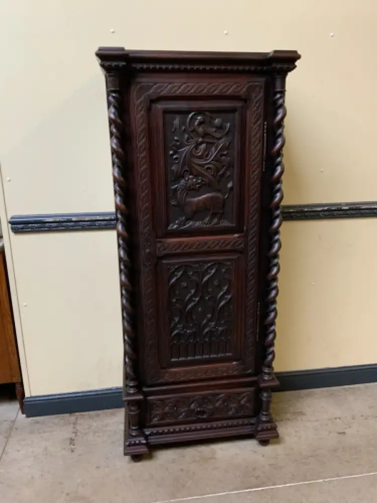 Antik - Vertiko, Anrichte, Geschirrschrank - Neogotik - Lieferung möglich! 12