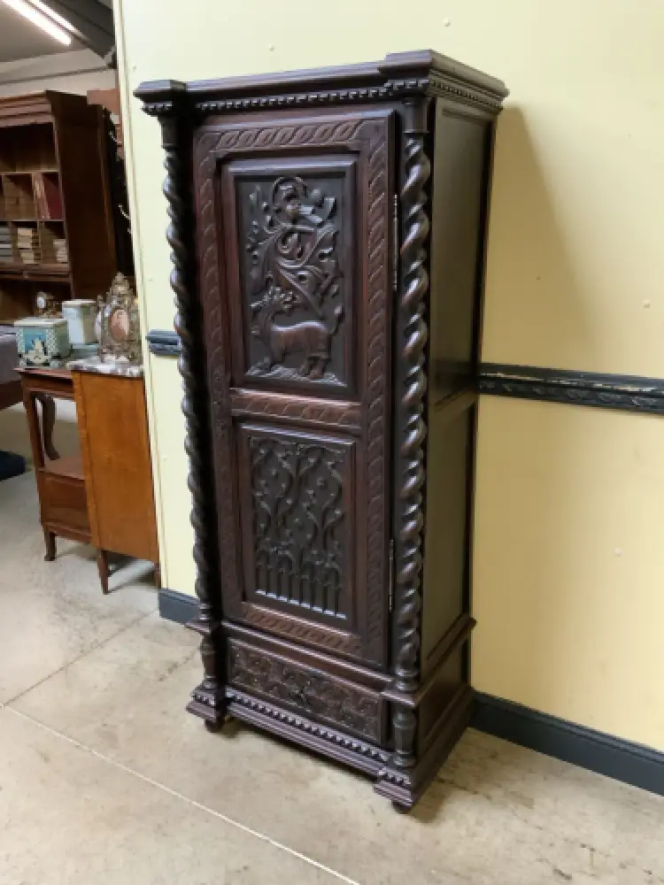 Antik - Vertiko, Anrichte, Geschirrschrank - Neogotik - Lieferung möglich! 3