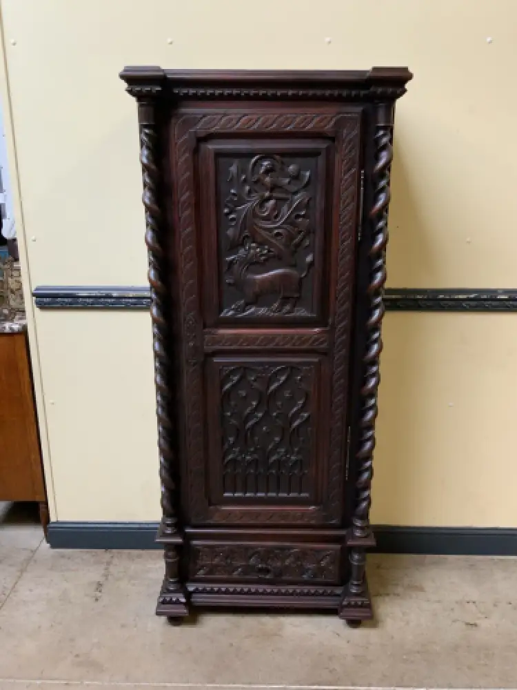 Antik - Vertiko, Anrichte, Geschirrschrank - Neogotik - Lieferung möglich! 6