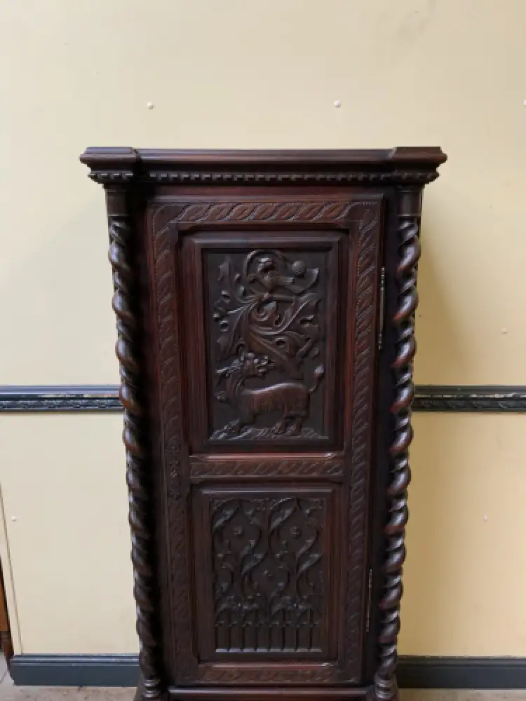 Antik - Vertiko, Anrichte, Geschirrschrank - Neogotik - Lieferung möglich! 7