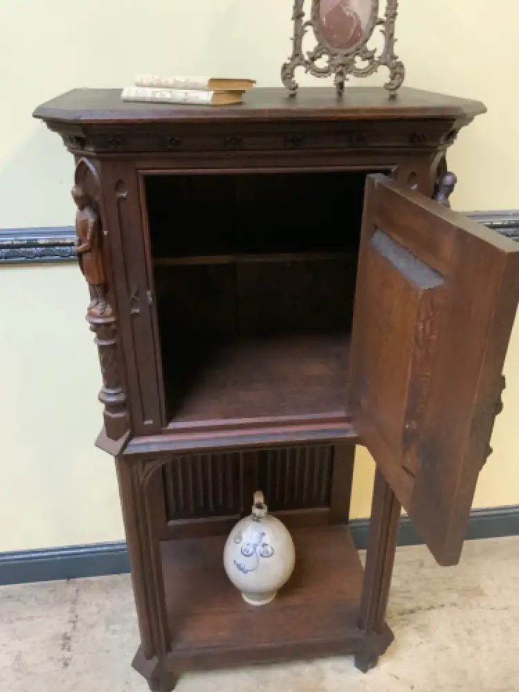 Antik - Vertiko,  Anrichte, Kommode - Neogotik - Lieferung möglich! 13