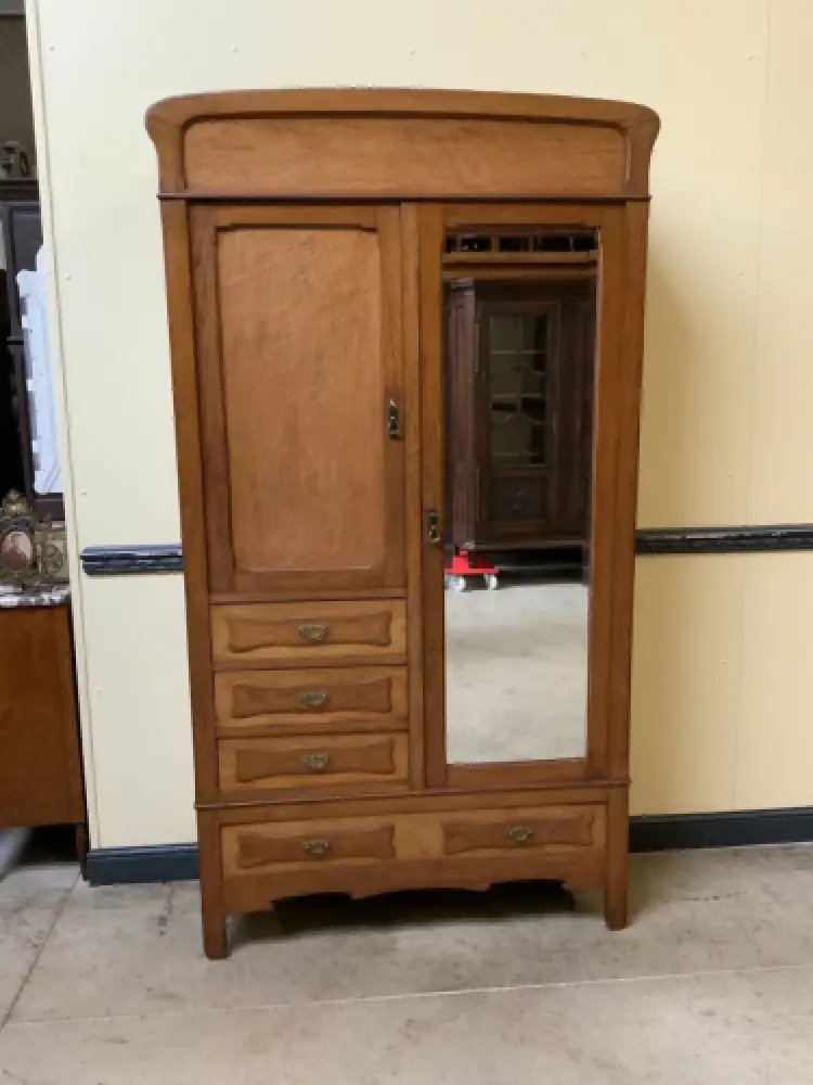 Antik- Jugendstil Wäscheschrank, Kleiderschrank - Art Nouveau-   Lieferung mögl. 1