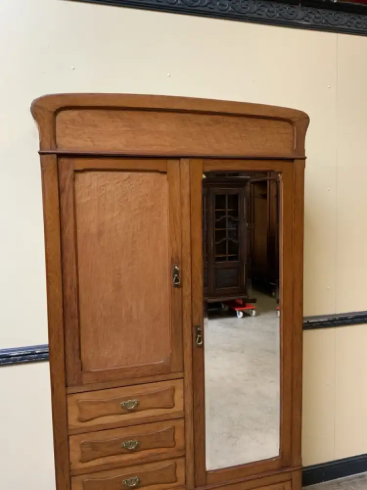 Antik- Jugendstil Wäscheschrank, Kleiderschrank - Art Nouveau-   Lieferung mögl. 6