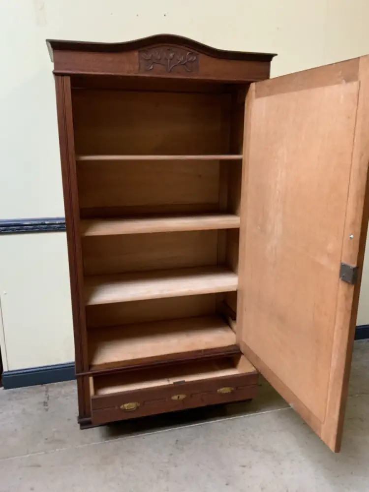 Antiker Jugendstil Wäscheschrank, Kleiderschrank -   Lieferung möglich! 12