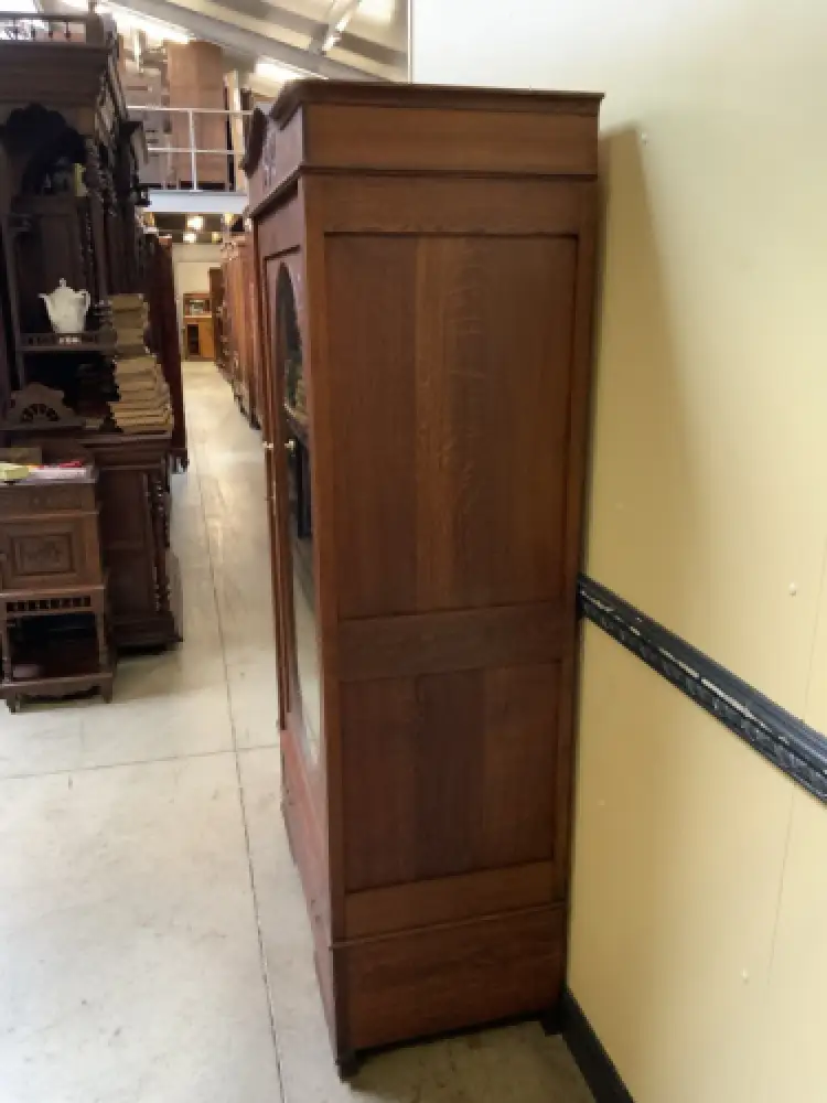 Antiker Jugendstil Wäscheschrank, Kleiderschrank -   Lieferung möglich! 3