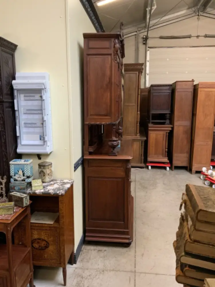 Antik - Imposantes Buffet, Kredenz, Vitrine, - Jugendstil - Lieferung möglich! 5