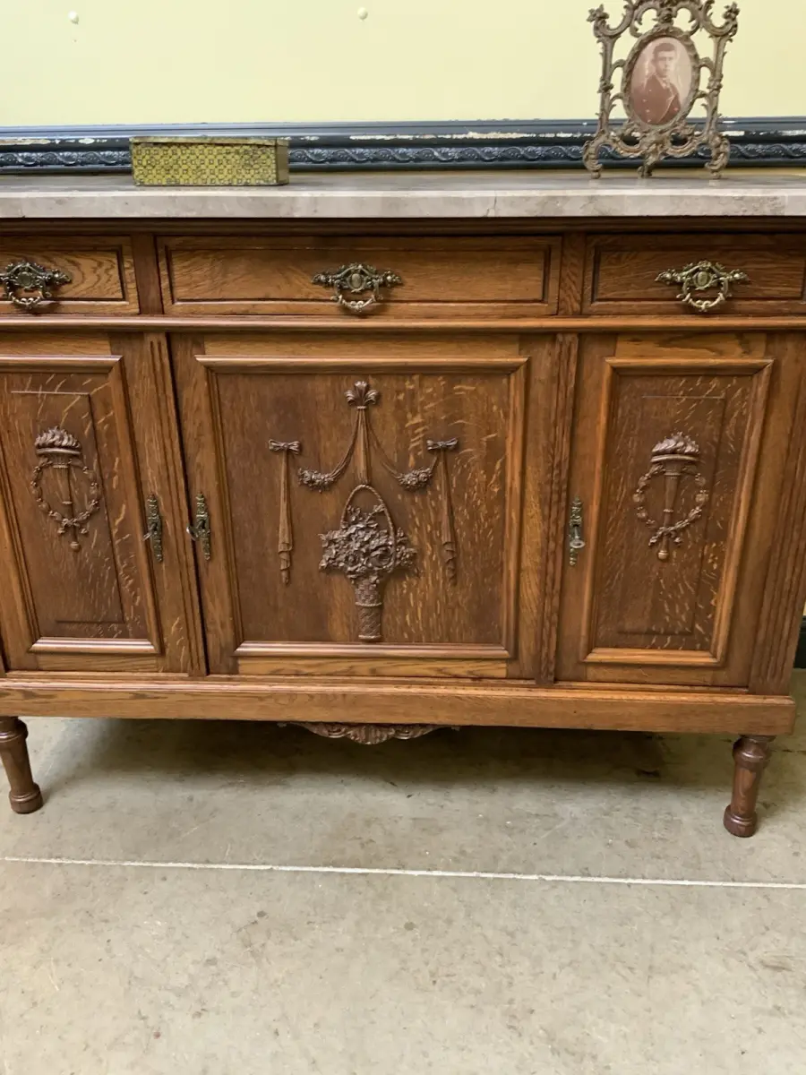 Antik - Anrichte, Kommode, Buffet - Jugendstil - Lieferung möglich! 10