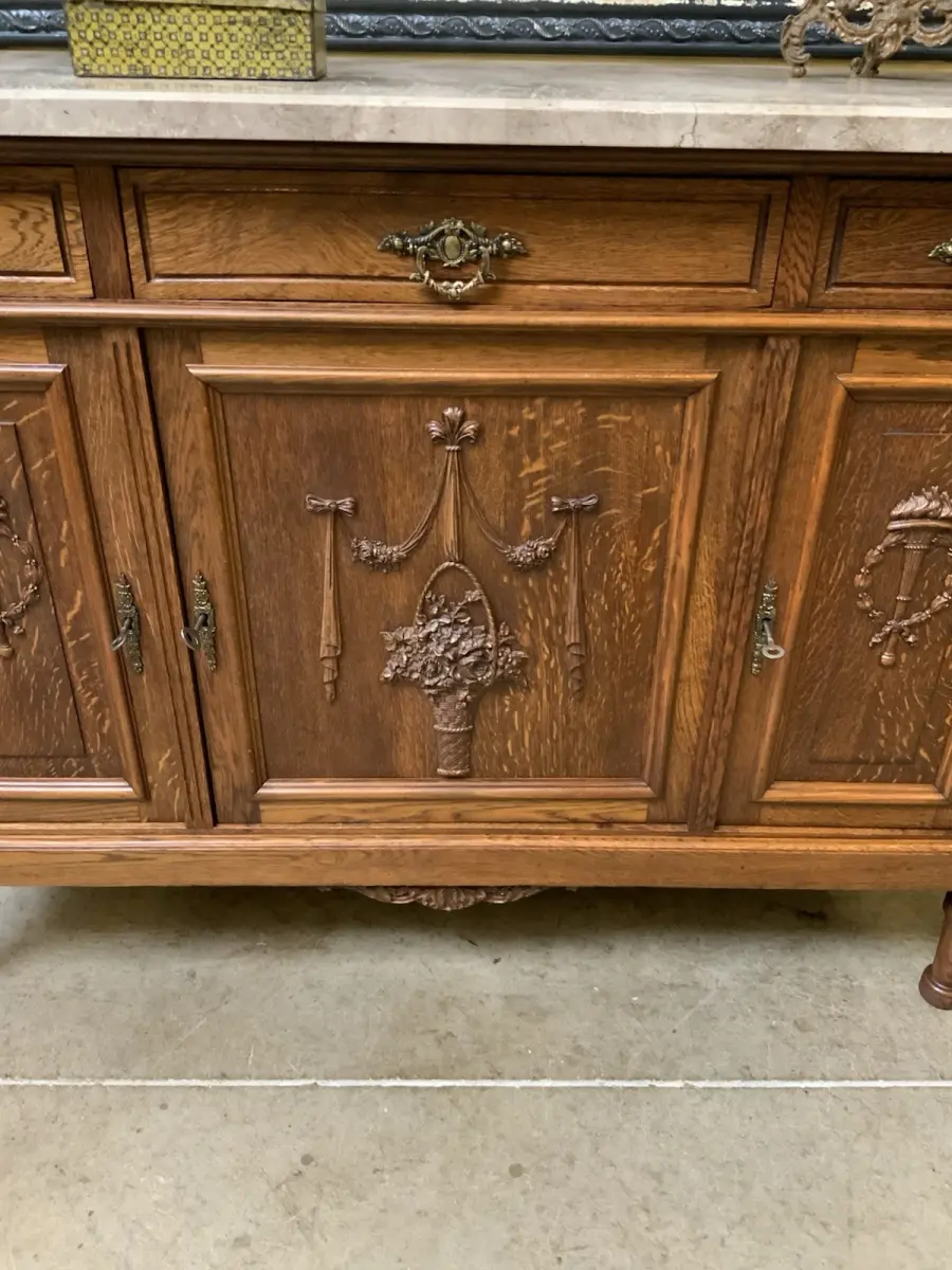 Antik - Anrichte, Kommode, Buffet - Jugendstil - Lieferung möglich! 12