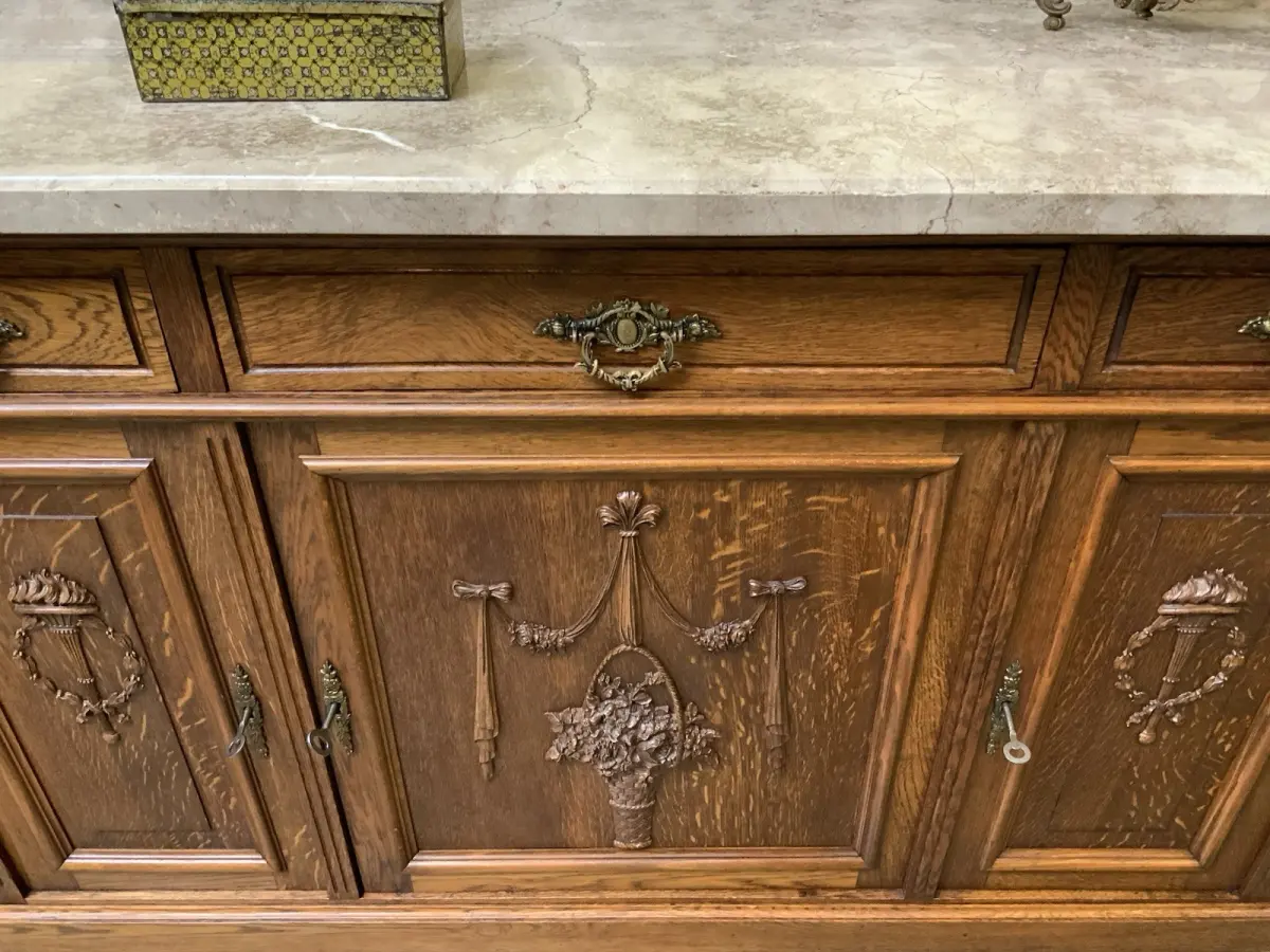 Antik - Anrichte, Kommode, Buffet - Jugendstil - Lieferung möglich! 14