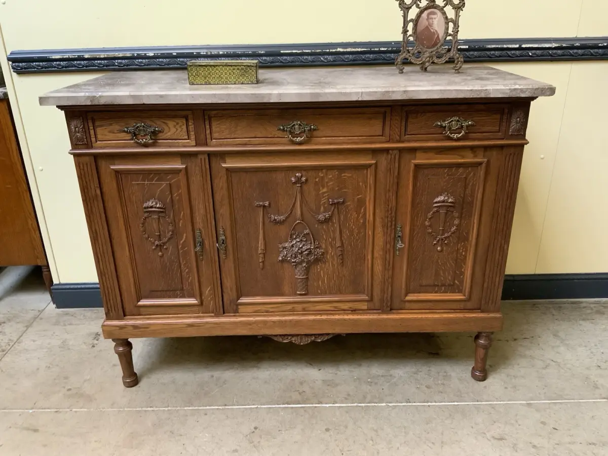 Antik - Anrichte, Kommode, Buffet - Jugendstil - Lieferung möglich! 8