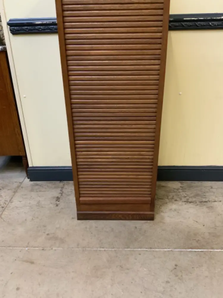 Antiker Art Deco Rollladen Archivschrank - Lieferung möglich! 10