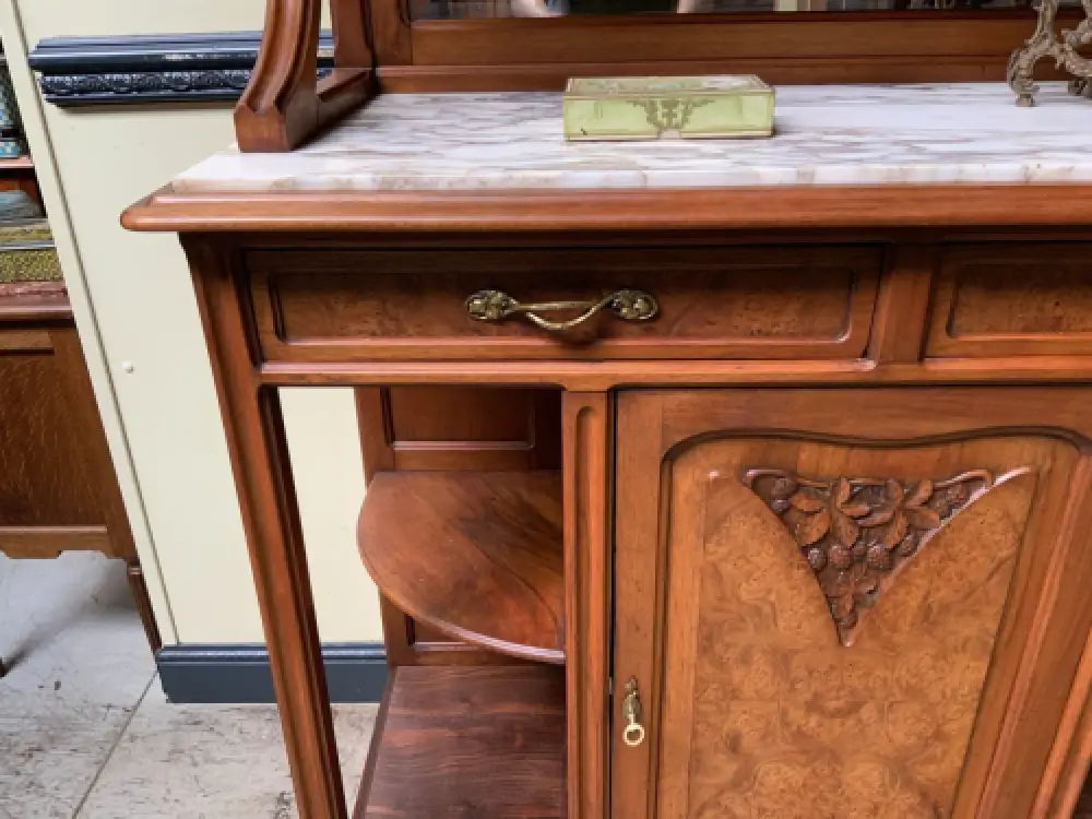 Antik - Buffet, Vertiko, Anrichte, Jugendstil, Art Nouveau - Lieferung möglich! 14