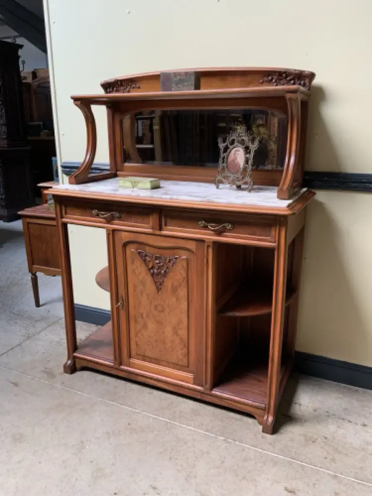 Antik - Buffet, Vertiko, Anrichte, Jugendstil, Art Nouveau - Lieferung möglich! 2