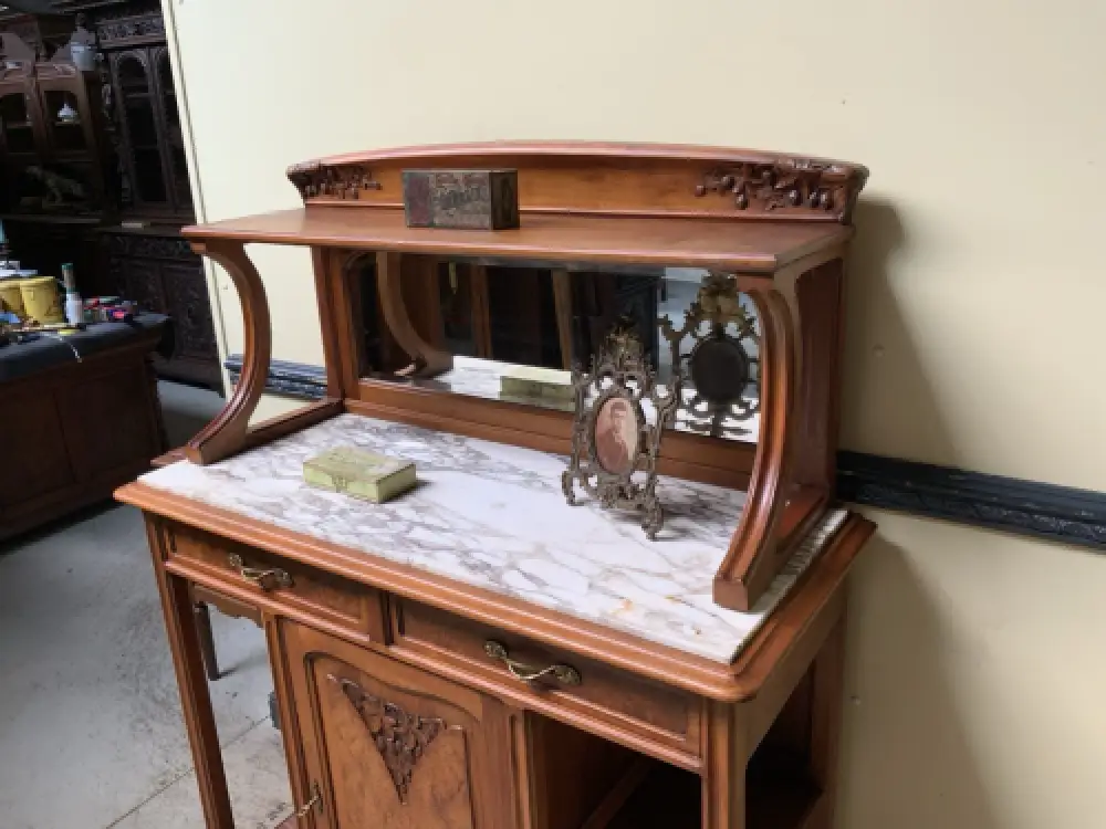 Antik - Buffet, Vertiko, Anrichte, Jugendstil, Art Nouveau - Lieferung möglich! 6