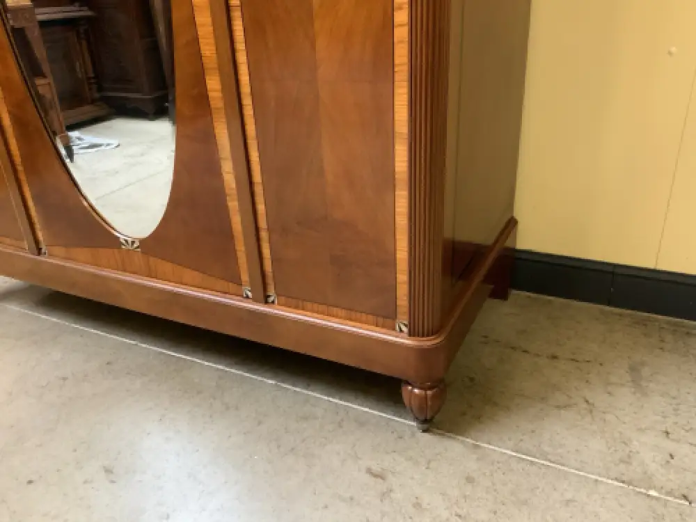 Antik - Kleiderschrank, Wäscheschrank, Intarsien -Art Deco -  Lieferung möglich! 15