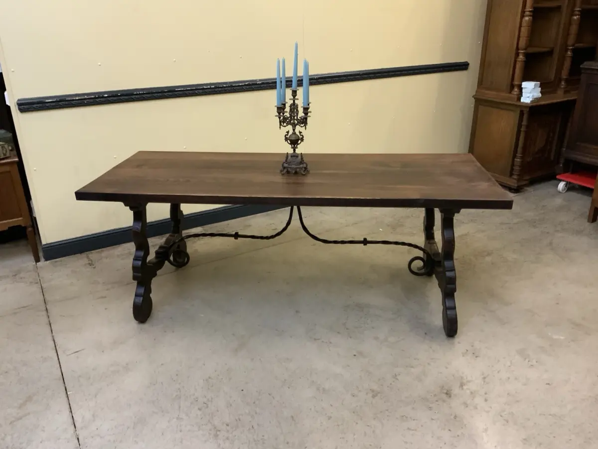 Antiker imposanter Kloster Tisch, Bauerntisch, Tafel, 200 cm -Lieferung möglich! 17