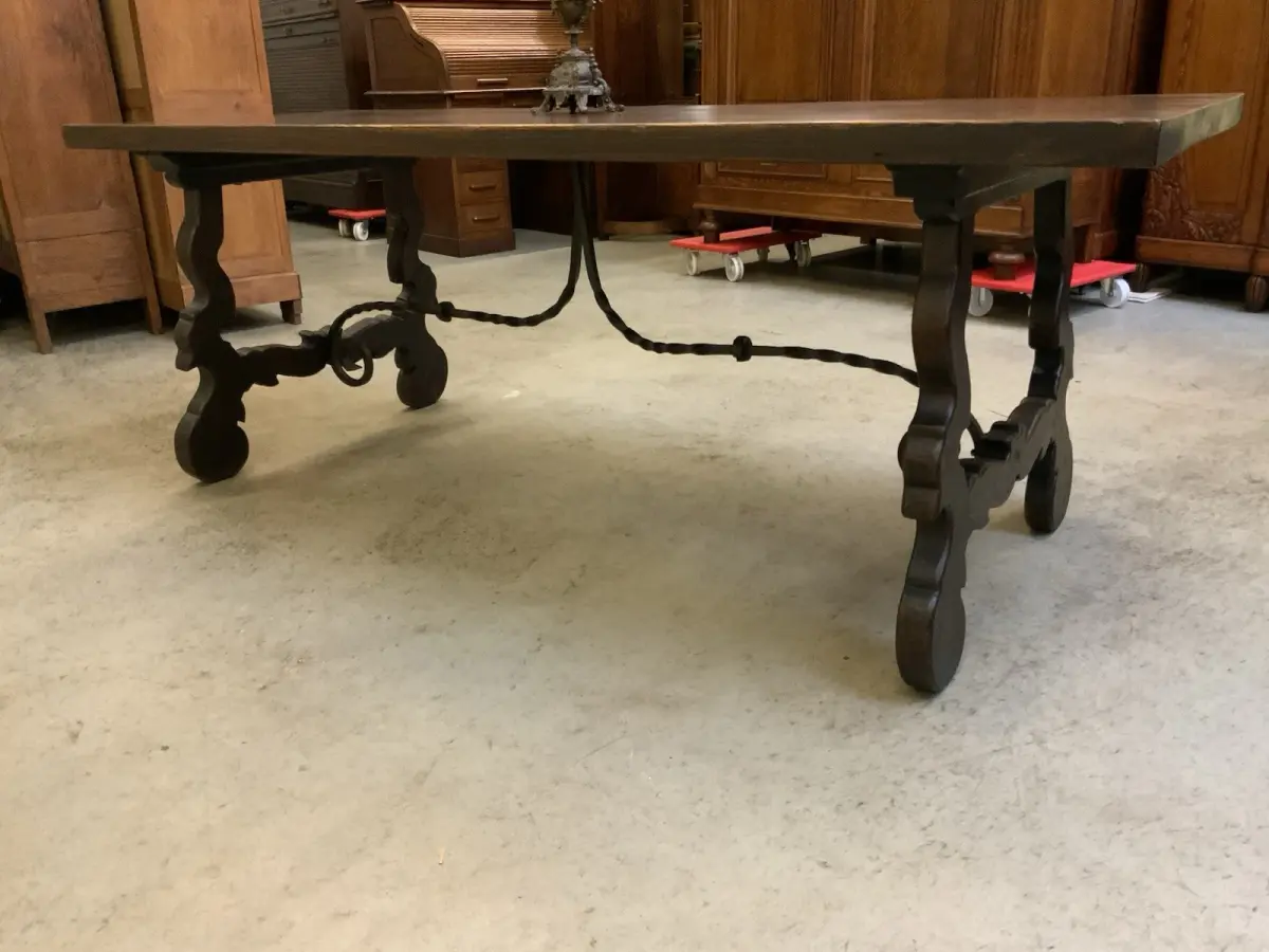 Antiker imposanter Kloster Tisch, Bauerntisch, Tafel, 200 cm -Lieferung möglich! 4