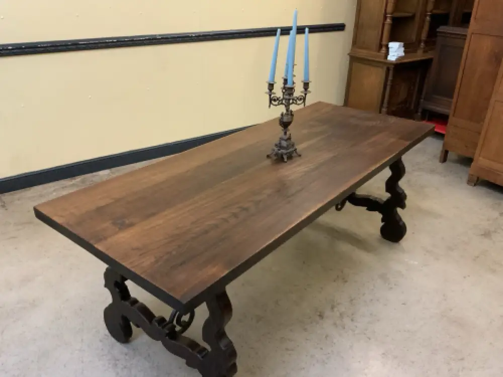 Antiker imposanter Kloster Tisch, Bauerntisch, Tafel, 200 cm -Lieferung möglich! 7