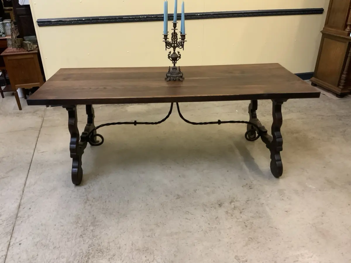 Antiker imposanter Kloster Tisch, Bauerntisch, Tafel, 200 cm -Lieferung möglich! 8