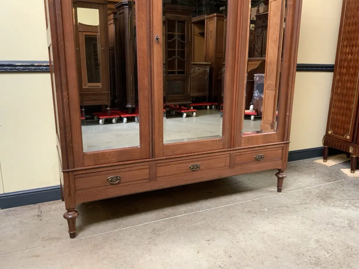 Antik - Kleiderschrank, Garderobenschrank - Jugendstil - Lieferung möglich! 6