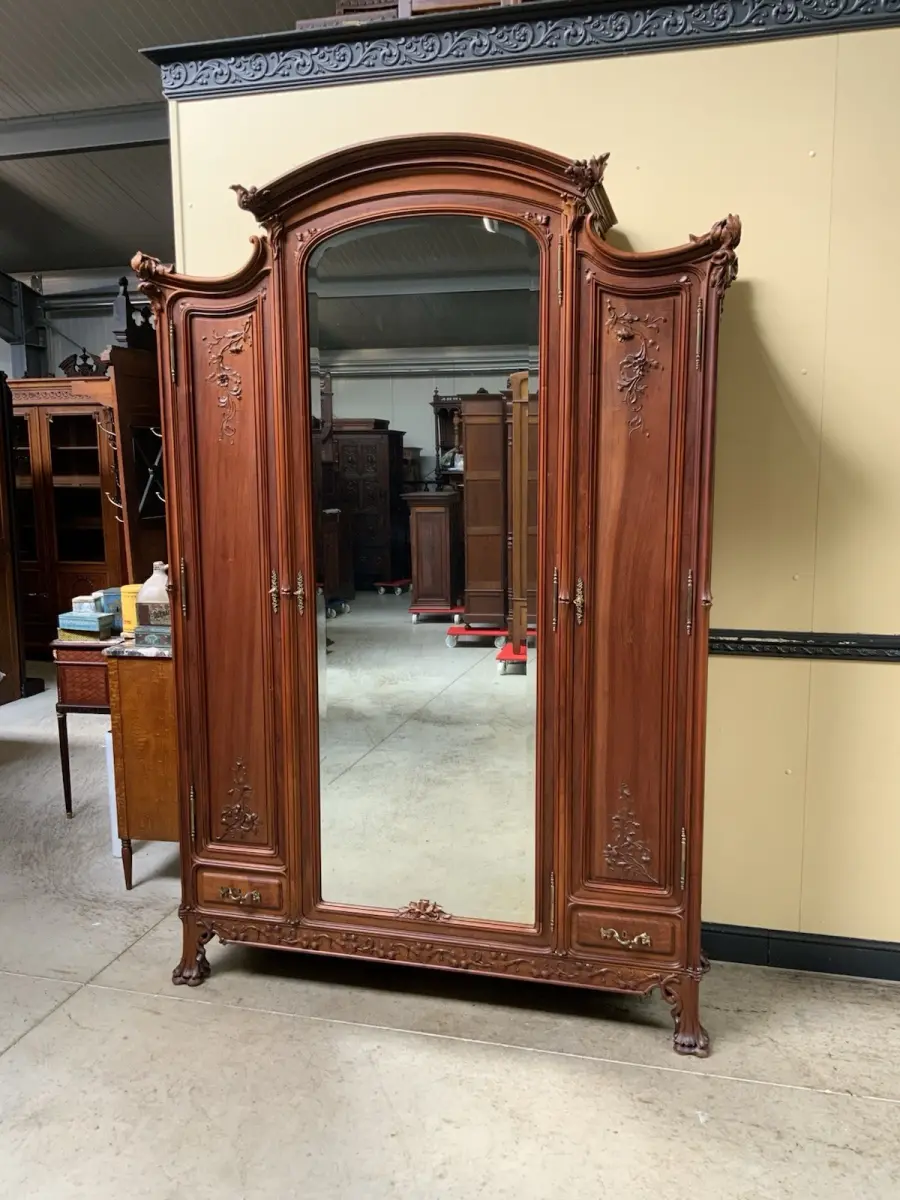 Antik - Kleiderschrank - Jugendstil, Art Nouveau, Ecole Nancy - Lieferung mögl.!