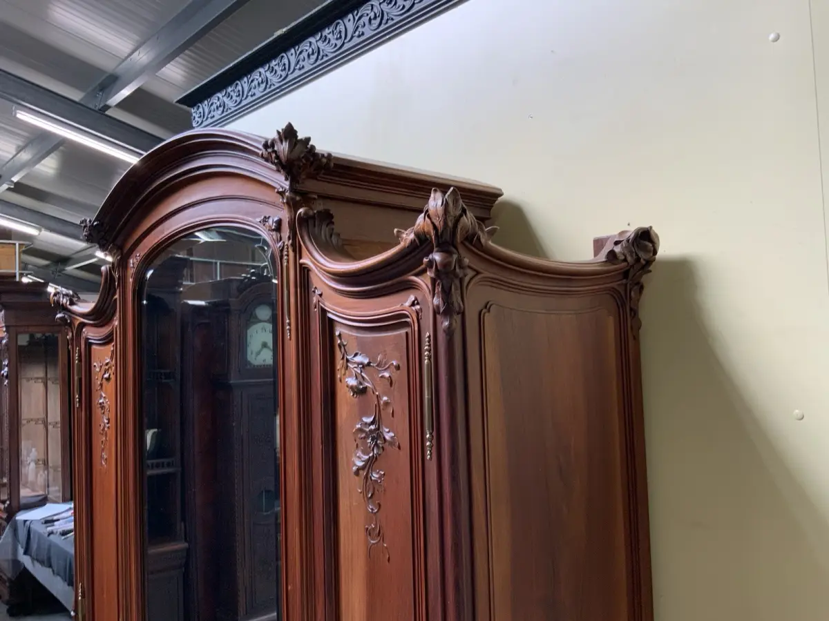 Antik - Kleiderschrank - Jugendstil, Art Nouveau, Ecole Nancy - Lieferung mögl.! 10