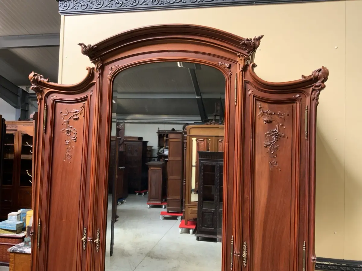Antik - Kleiderschrank - Jugendstil, Art Nouveau, Ecole Nancy - Lieferung mögl.! 14