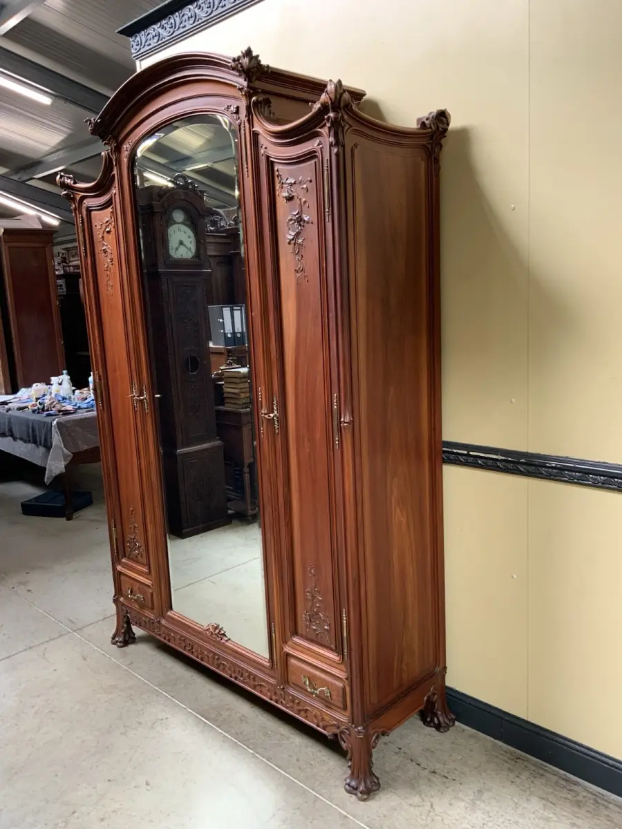 Antik - Kleiderschrank - Jugendstil, Art Nouveau, Ecole Nancy - Lieferung mögl.! 3