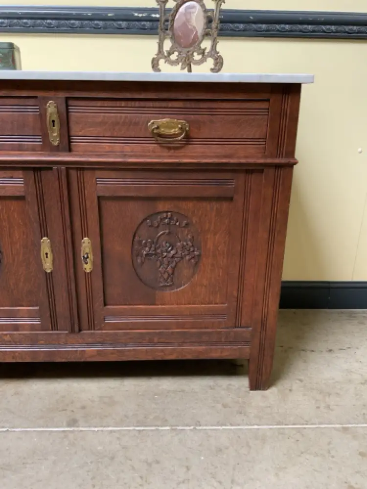 Antike Jugendstil Anrichte, Kommode - Lieferung möglich! 8