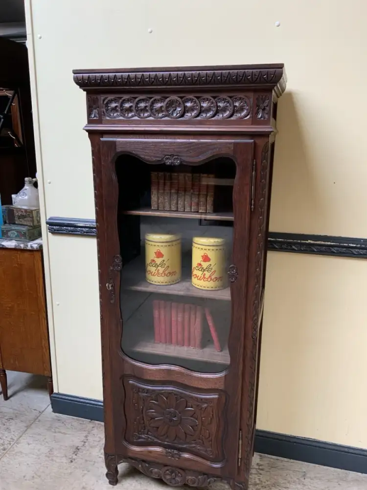 Antiker bretonischer Bücherschrank, Vitrine - traumhaft schön - Lieferung mögl. 13