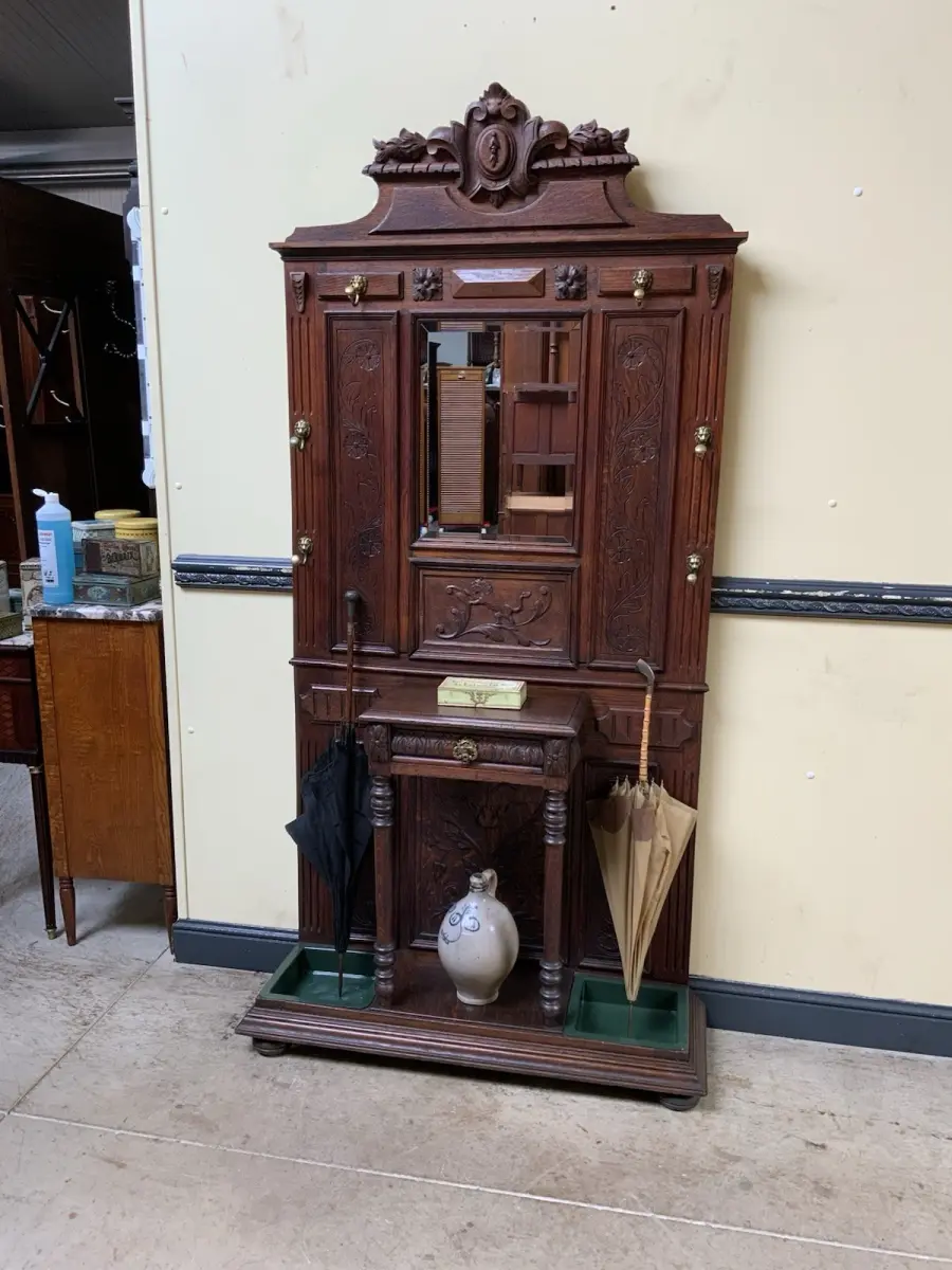 Antike  Garderobe, Kleiderständer - Gründerzeit - Lieferung möglich!