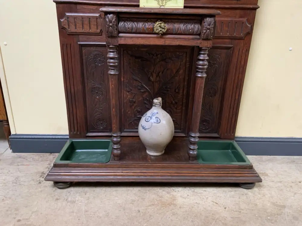 Antike  Garderobe, Kleiderständer - Gründerzeit - Lieferung möglich! 14