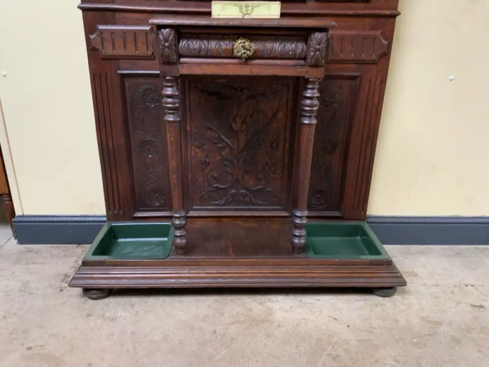 Antike  Garderobe, Kleiderständer - Gründerzeit - Lieferung möglich! 15