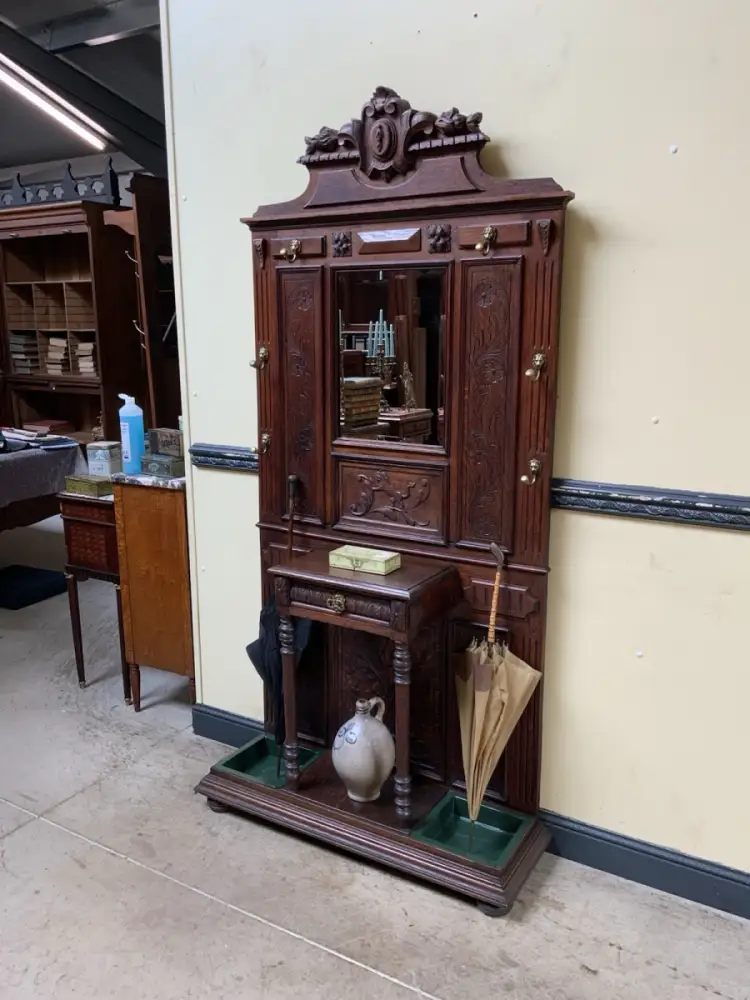 Antike  Garderobe, Kleiderständer - Gründerzeit - Lieferung möglich! 2