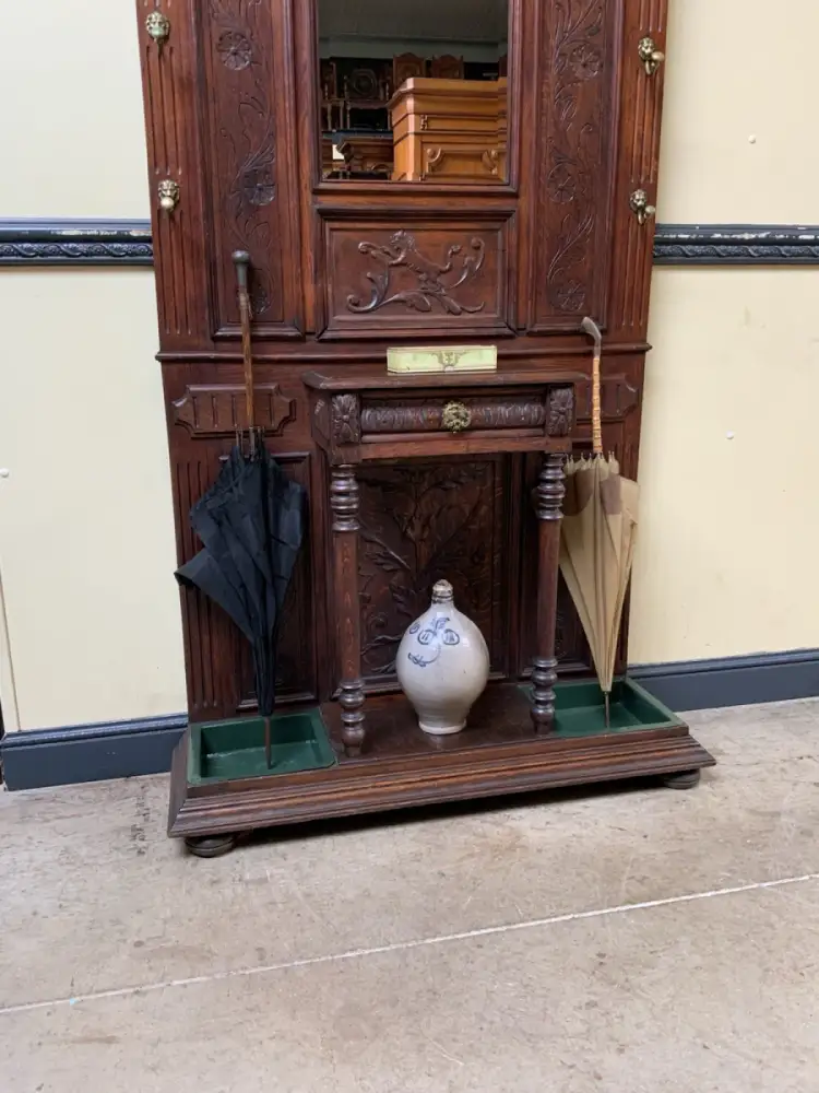 Antike  Garderobe, Kleiderständer - Gründerzeit - Lieferung möglich! 5