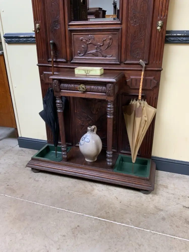 Antike  Garderobe, Kleiderständer - Gründerzeit - Lieferung möglich! 6