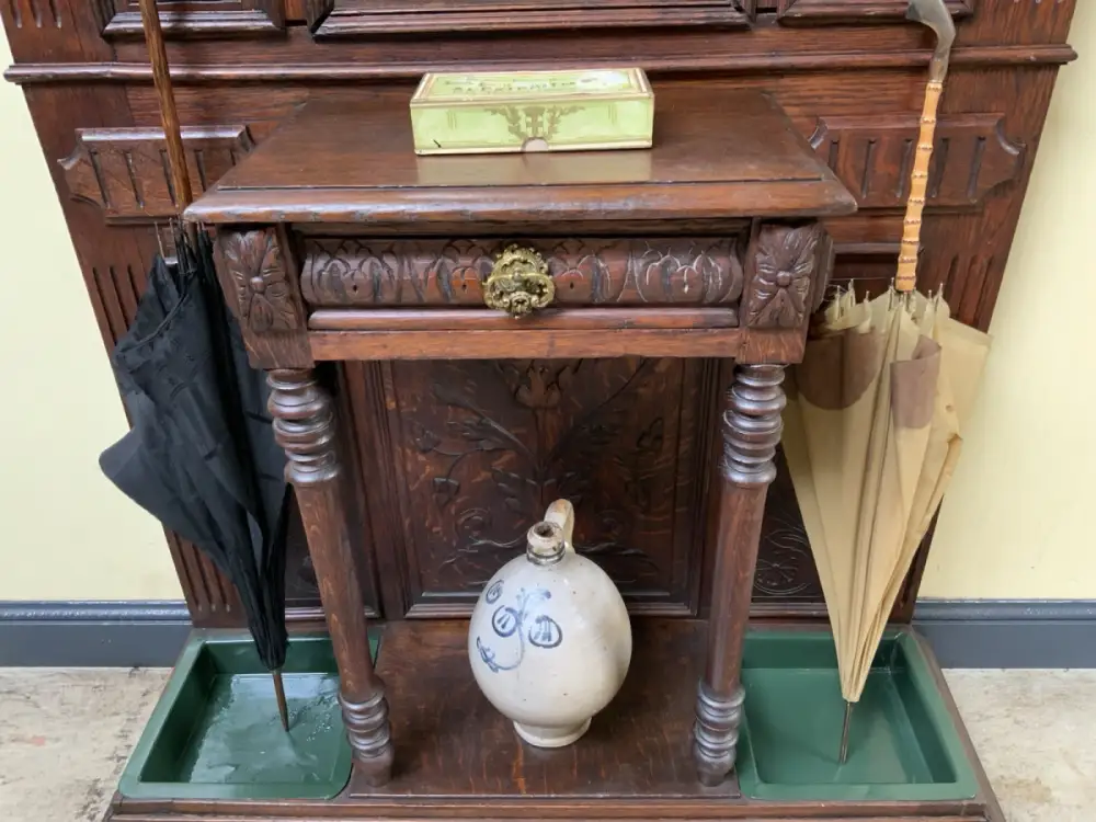 Antike  Garderobe, Kleiderständer - Gründerzeit - Lieferung möglich! 7