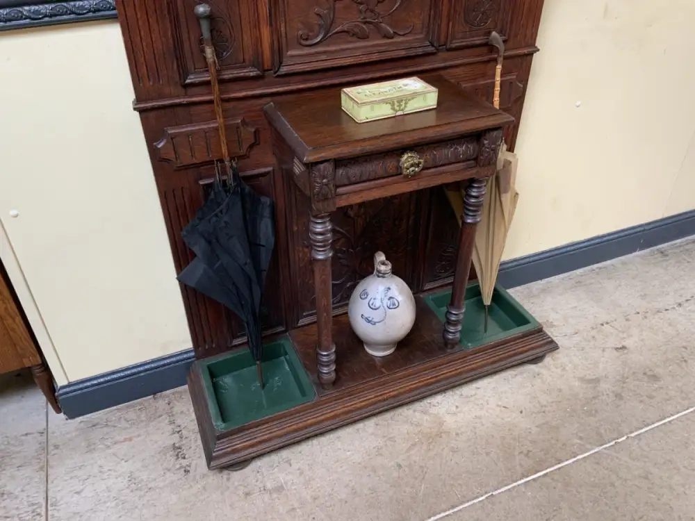 Antike  Garderobe, Kleiderständer - Gründerzeit - Lieferung möglich! 8