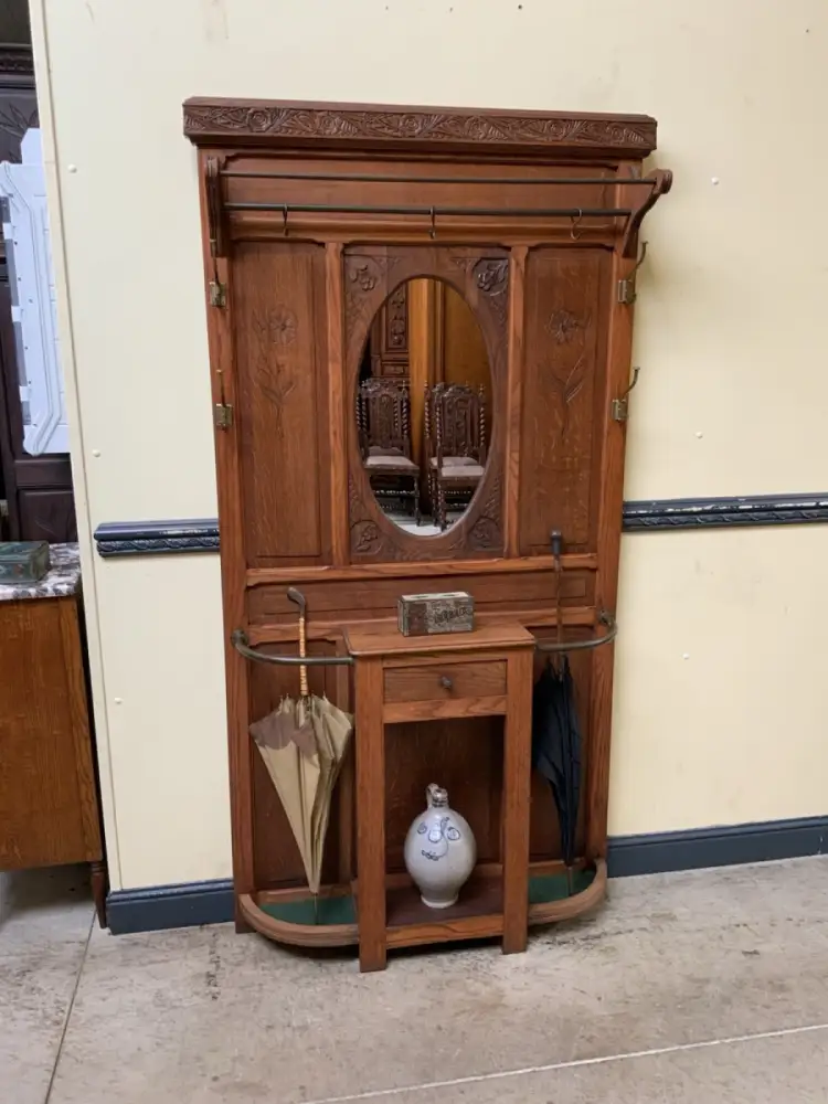 Antik - Garderobe, Kleiderständer - Jugendstil - Lieferung möglich! 1