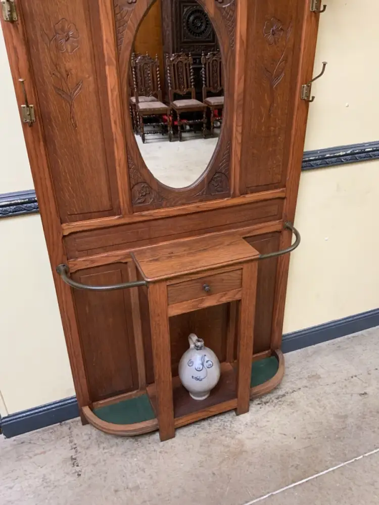 Antik - Garderobe, Kleiderständer - Jugendstil - Lieferung möglich! 16