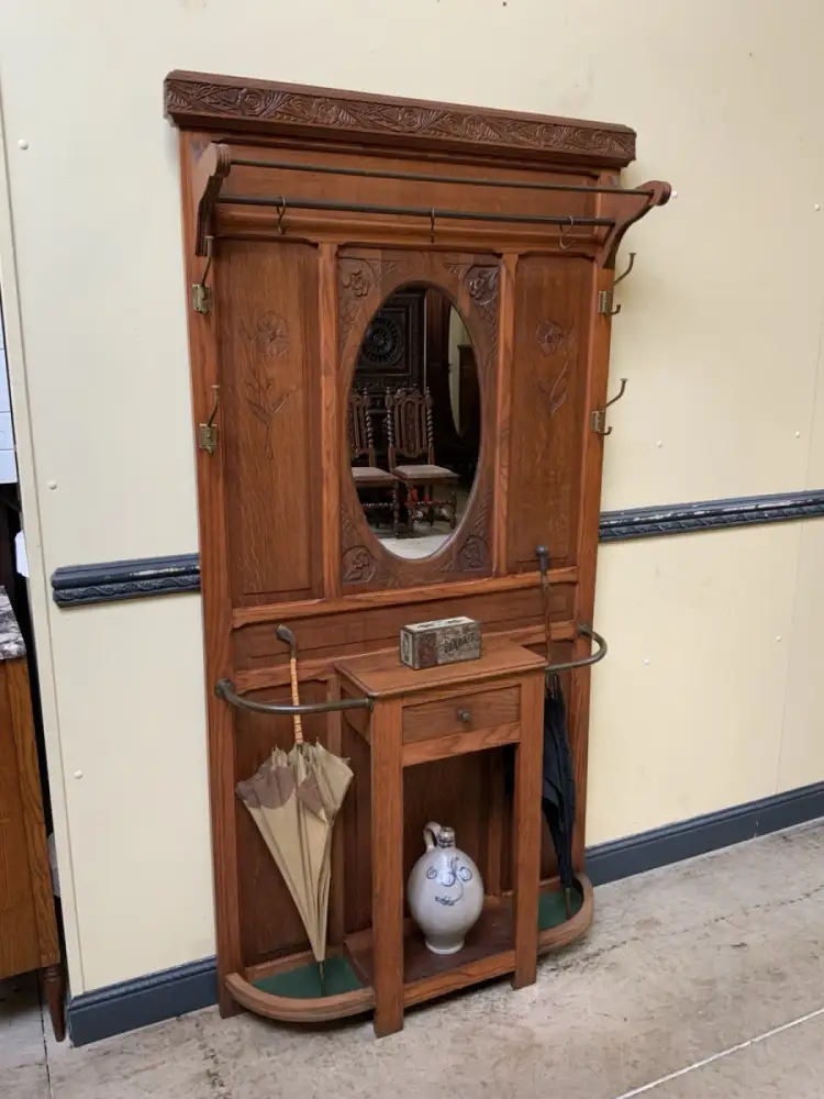 Antik - Garderobe, Kleiderständer - Jugendstil - Lieferung möglich! 4