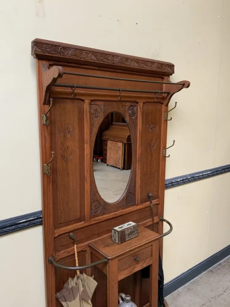 Antik - Garderobe, Kleiderständer - Jugendstil - Lieferung möglich! 5