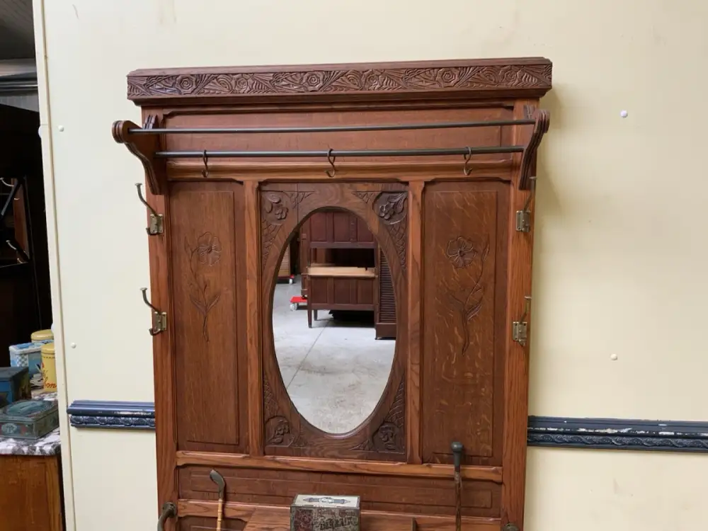 Antik - Garderobe, Kleiderständer - Jugendstil - Lieferung möglich! 8